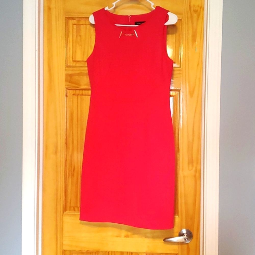 Hot Pink Fitted Ivanka Trump Dress